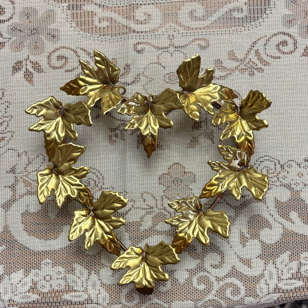 Gold Leaf Holiday Garland